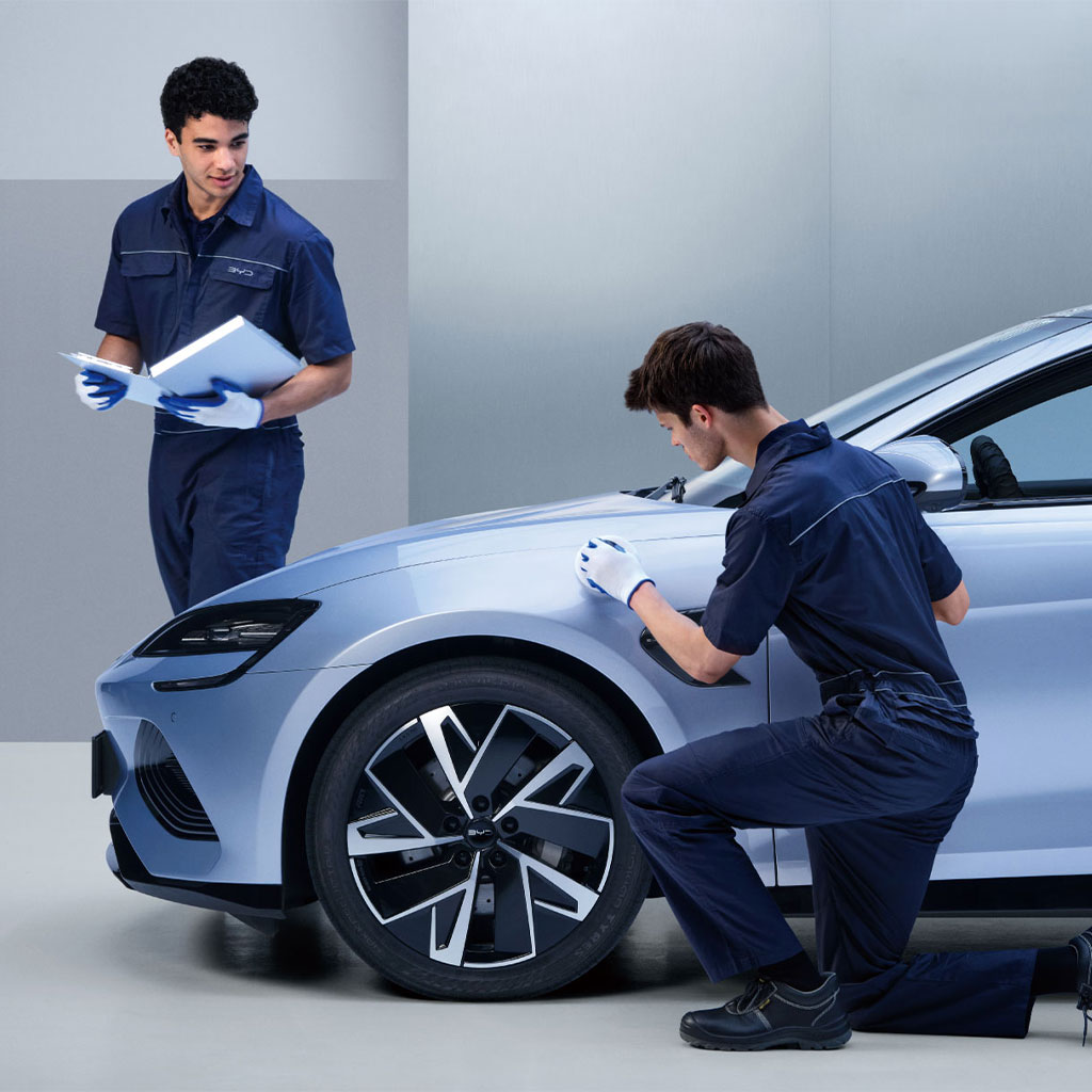 thời gian bảo hành BYD